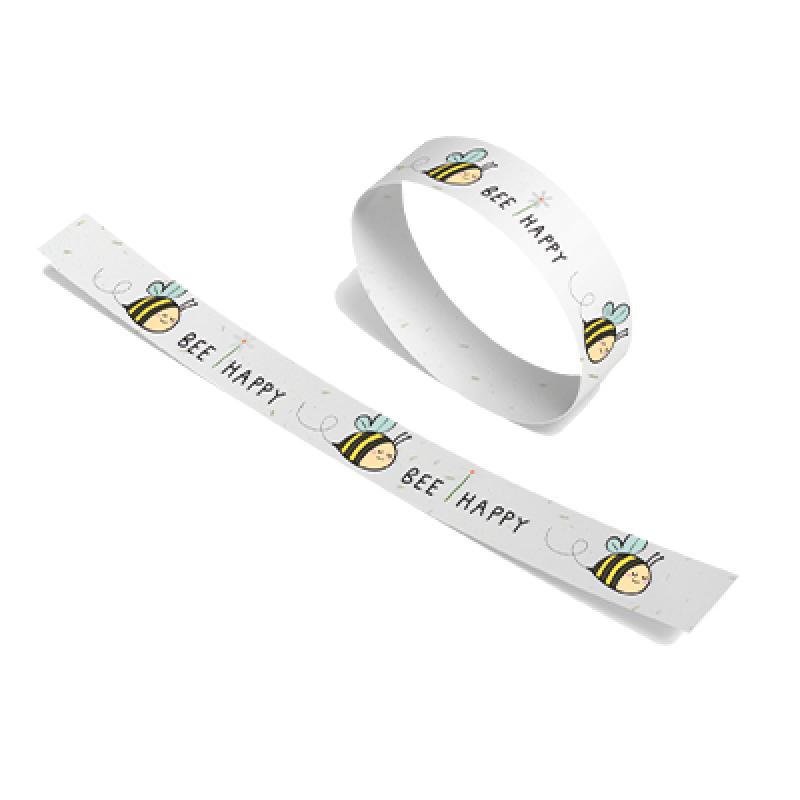 Image of Seeded Paper Wristbands